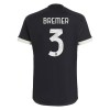 Camiseta de fútbol Juventus Bremer 3 Tercera Equipación 23-24 - Hombre